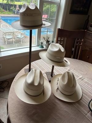 Stetson Open Road 1 Straw Hat Natural Shantung 10X | eBay