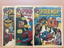 Spider-Man Comics Weekly #42-45(FN/VFN) 3 comics . 1973