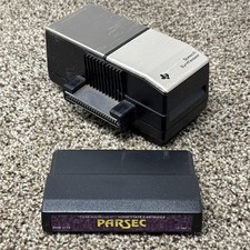 Vintage TI-99/4A Speech Synthesizer Parsec Game PHP1500 Texas Instruments Tested