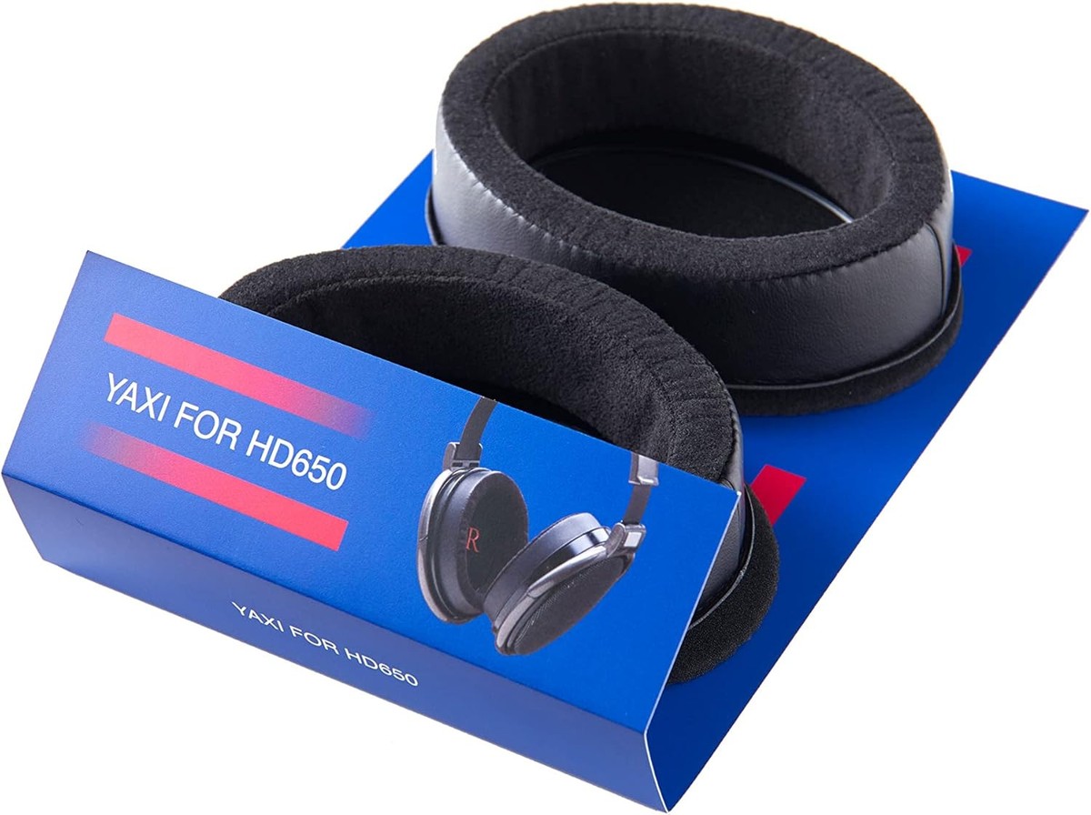 New YAXI ALC-650 Replacement Alcantara Ear Pads for SENNHEISER