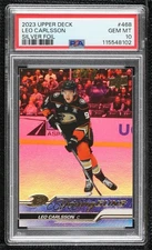2023 Series 2 Young Guns Silver Foil Leo Carlsson #468 PSA 10 GEM MT Rookie RC