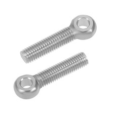 M14 x 50mm 304 Stainless Steel Machinery Shoulder Lifting Eye Bolt 2pcs