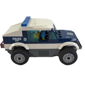 Lego 60007 City High Speed Chase - Built Police Car And Police Officer ONLY