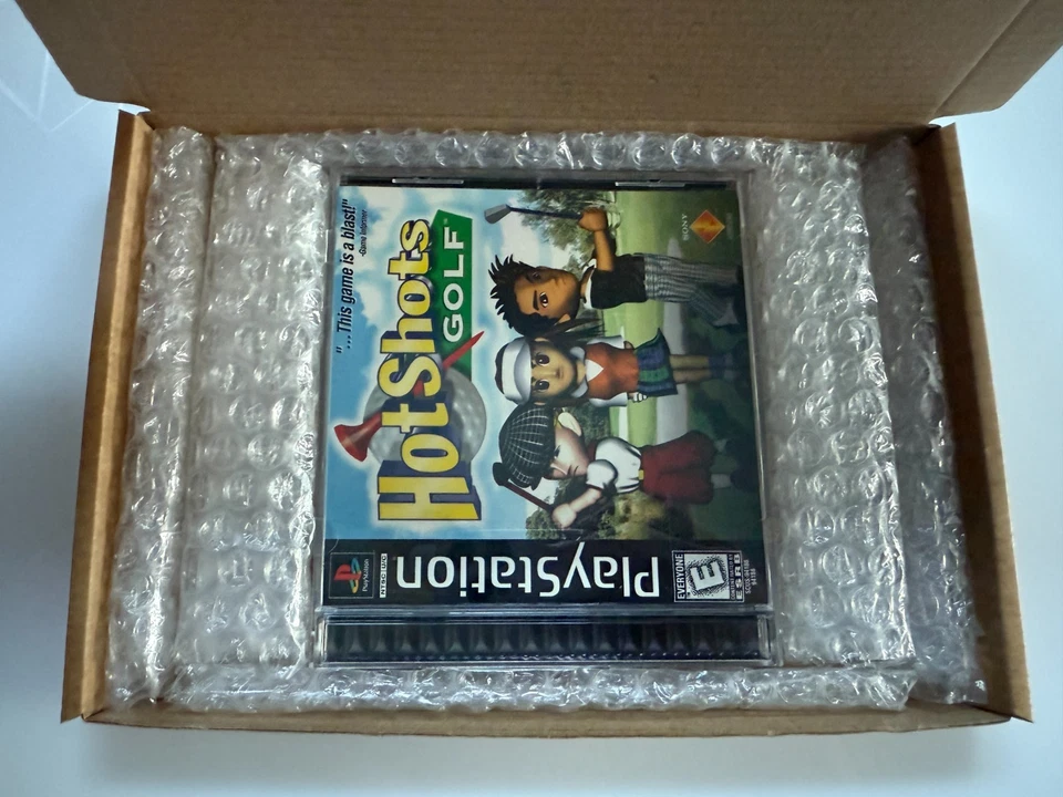 Hot Shots Golf PS1 - NTSC-U/C USA VGC CIB - High Quality Packing - Tracked - Image 3 of 4