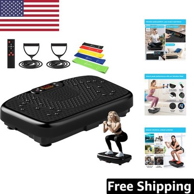 Powerful Vibration Plate with Remote Control - Ideal for Weight Loss & Toning