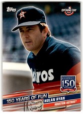 Nolan Ryan 2019 Topps Opening Day 150 Years of Fun #YOF-17 Houston Astros