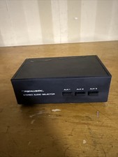 Radio Shack Realistic Stereo Audio Selector Cat No 42-2110, 1990  s