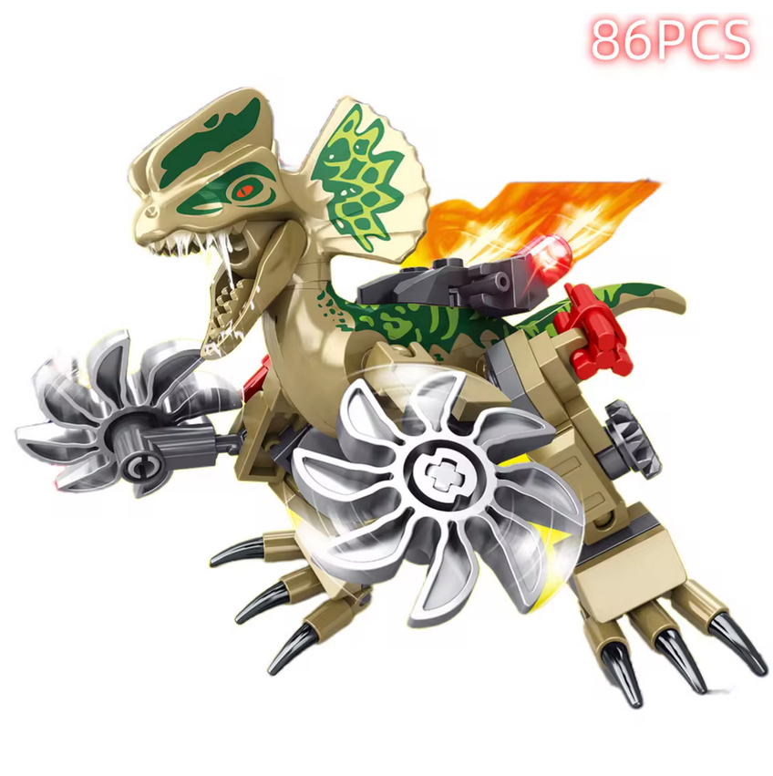 Dinosaur Jurassic World Lego T-Rex Robot Dinosaur Super Warrior