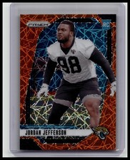 2024 Panini Prizm #358 Jordan Jefferson Lazer