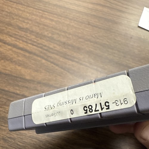 Mario fehlt nur für Super Nintendo SNES Cartridge Cart - Bild 5 von 9