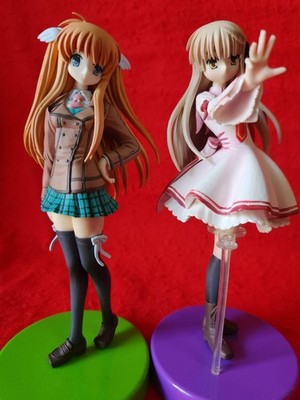 Rewrite Figur Lot 2 Chihaya Ohtori Akane Senri Heroine Key No Box Game Goods