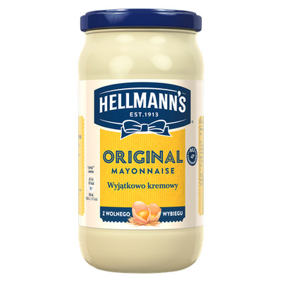 8720182620163 Hellmann's Original Majonez 500 ml Unilever Sp. z o.o.