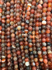 300 Pcs Excellent Rare Tibetan Natural Agate Dzi 6mm Beads