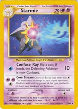 Starmie Neo Revelation 25/64 EN Normal Pokemon TCG HP