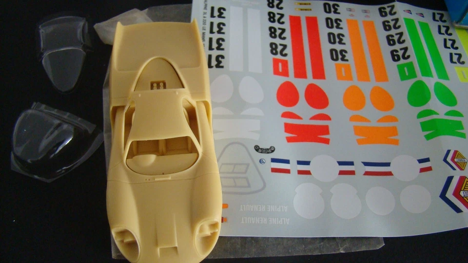 Kit 1/43 Provence Moulage Alpine Renault 3L N°28-29-30 LM 1969 - Photo 3/4