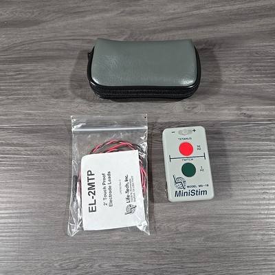 Life-Tech MS-1B MiniStim Peripheral Nerve Stimulator Twitcher Works 