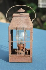 Linterna decorativa vintage de barco Mimi y lámpara de aceite
