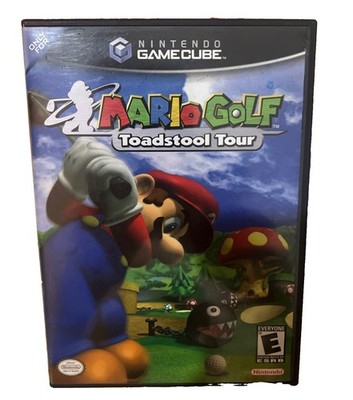 Nintendo Mario Golf: Toadstool Tour GameCube Sports Multiplayer w/ Case Manual