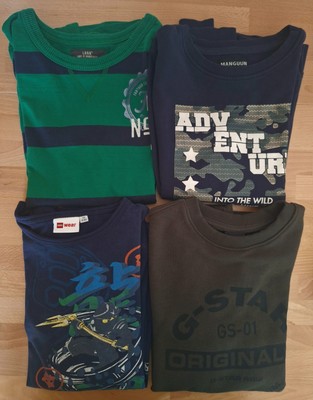 4 x Jungen Sweatshirt Pulli Pullover ca. 146-152 152 MANGUUN LEGO WEAR RAW LOGG