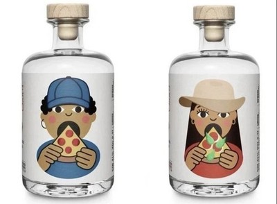 Siegfried Gin x Dominos Pizza | Limited Edition 2 x 0,5l | Full set 