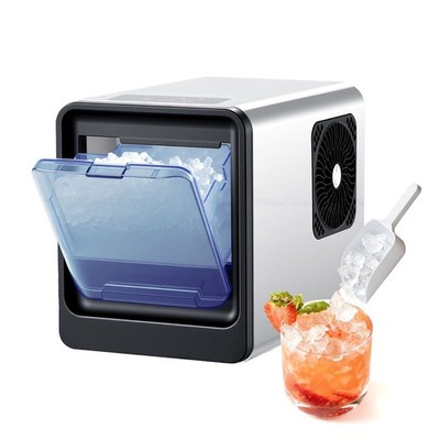 VEVOR Countertop Ice Maker 33 Lbs/24H Self-Cleaning with Ice Scoop for Home Bar
