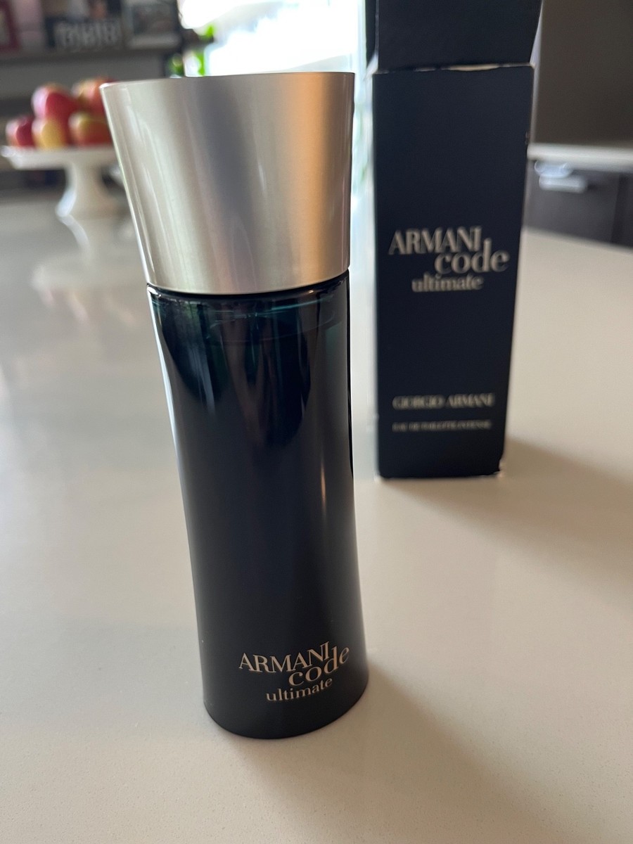 Armani Code Ultimate 75mL cologne eau intense new open box
