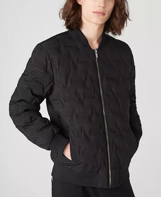 Karl Lagerfeld Men's Quilted Bomber Jacket Size  Large