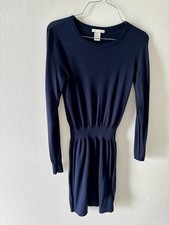 H&M Navy Blue Knit Dress