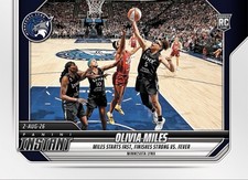 2026 Panini Instant WNBA #278 Olivia Miles Minnesota Lynx RC PRESALE