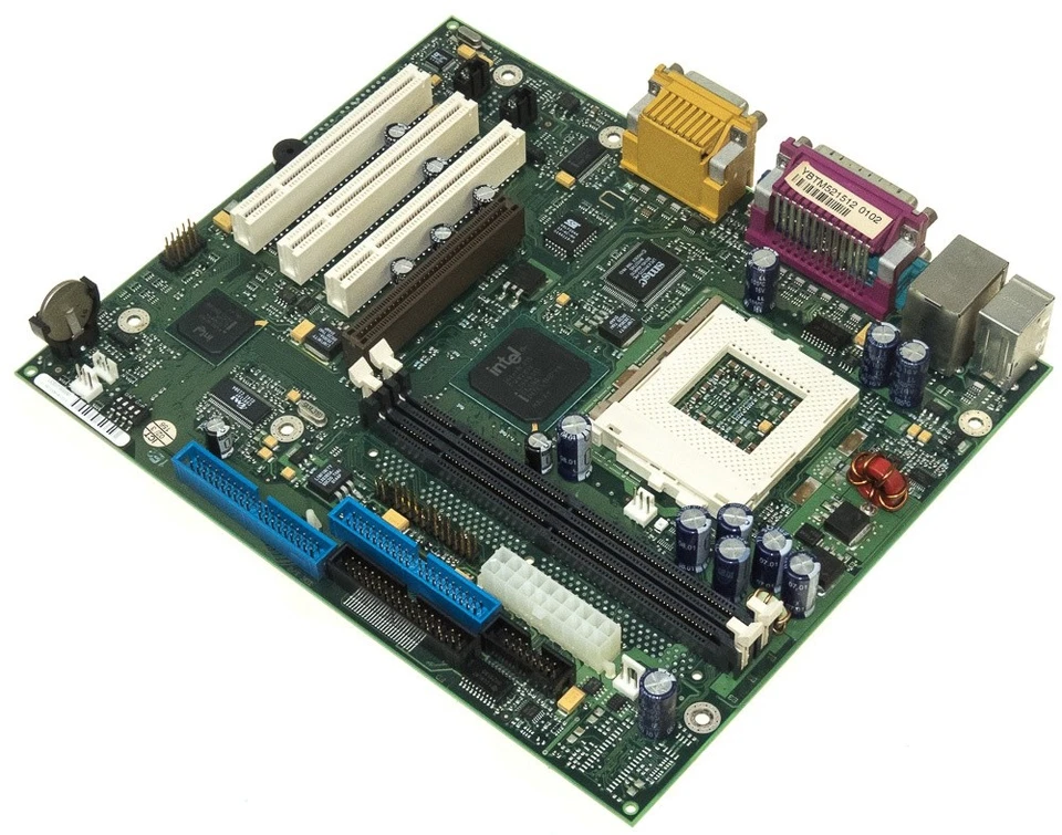 Fujitsu D1214-A33 GS1 Socket 370 SDRAM PCI Microatx - Image 2 of 2