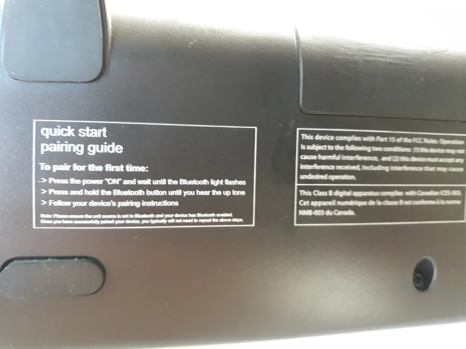 Sharper Image Sound Bar ESI-P410 - Image 3 of 4