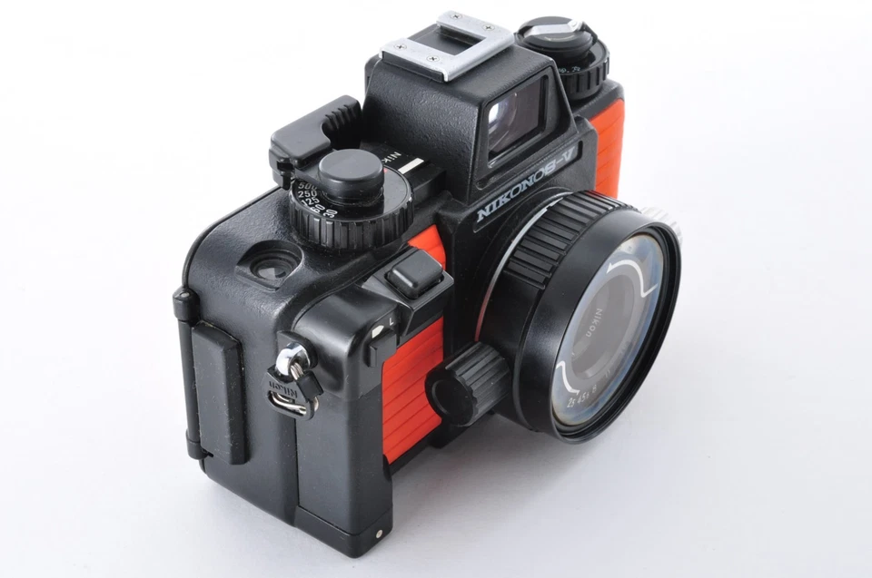 [Exc+5] Lente Nikon Nikonos V naranja para cámara fotográfica 35 mm f/2,5 de JAPÓN #210 Foto 3 de 4