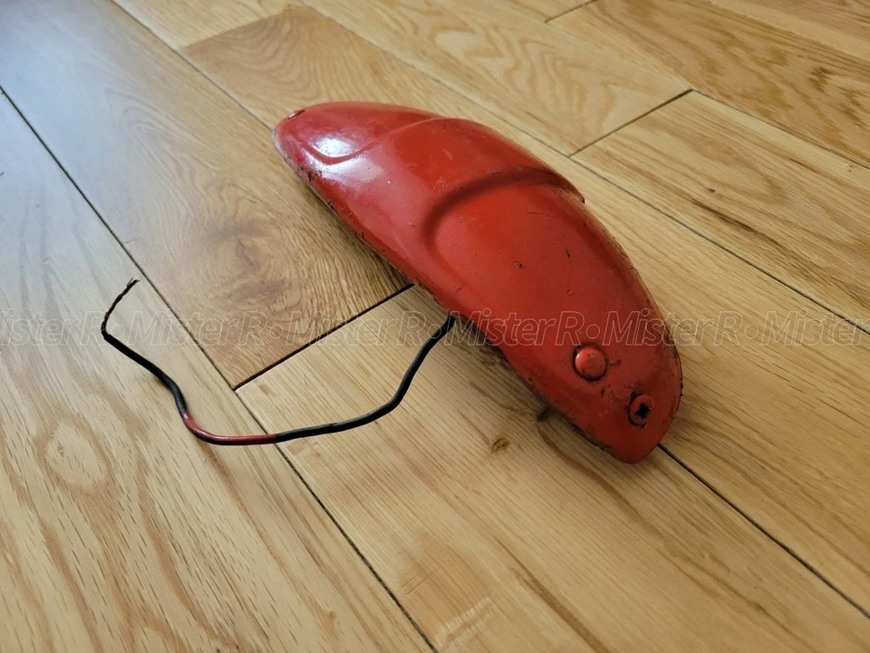 Renault Dauphine • Rear License Plate Lamp Housing/Cover • R1090 Used OE Gordini - Image 3 of 4