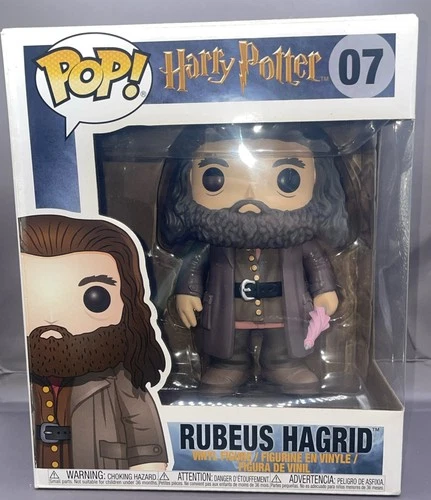 Funko Pop! Harry Potter Rubeus Hagrid #07 Umbrella Large 6" Vinyl Figure NIB NOS