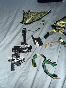 LEGO NINJAGO: The Green NRG Dragon 70593 NOT COMPLETE No Minifigs, Manual PARTS*