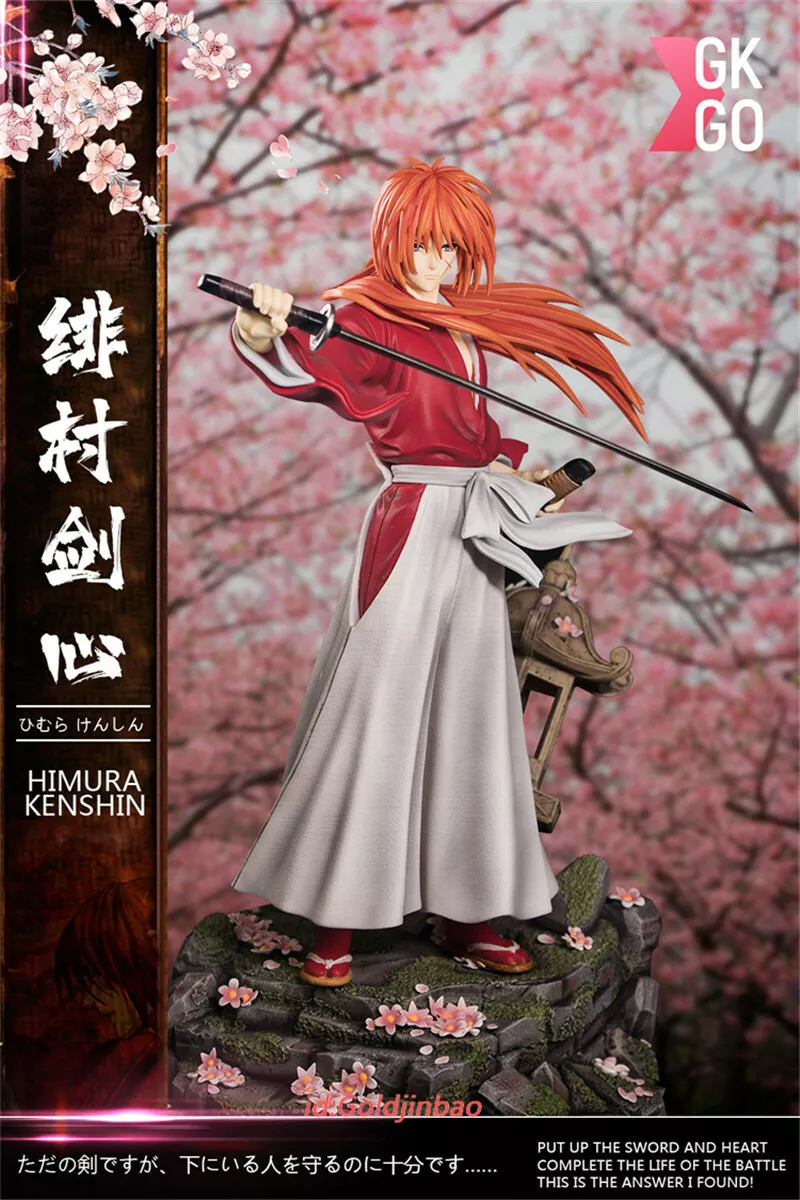 Himura Kenshin - RurouniKenshin Anime Figure for 3D Printing, 3D models  download