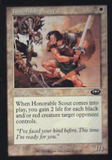 Honorable Scout - Planeshift: #8, Magic: The Gathering Lp R234