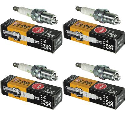 4X Original NGK Zündkerze 1667 V-Line 35 Typ BKR5ES Zünd Kerze