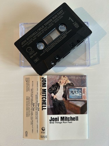 JONI MITCHELL - WILD THINGS RUN FAST (US CASSETTE TAPE)