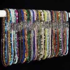 6mm Natural Multicolor Gemstone Jade Round Beads Necklace Fashion Jewelry 18-36"