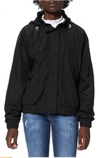 Women's Xs Jacket Windbreaker Black Jacket Urban Classics New Free P&p