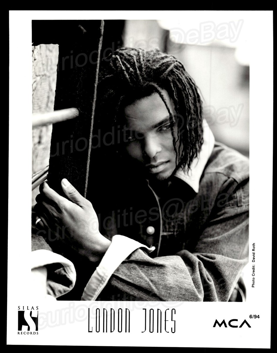 LONDON JONES Soul R&B Singer B&W 8x10
