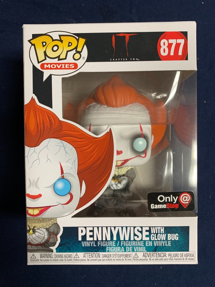 funko pop ペニーワイズ　IT [超希少品] Funko Pop! Movies It #877 Pennywise With Glow Bug Gamestop