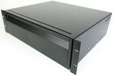 3 HE Rackschublade Adam Hall 874 E 03 A Aluminium Rack Schublade Schnelltrennung