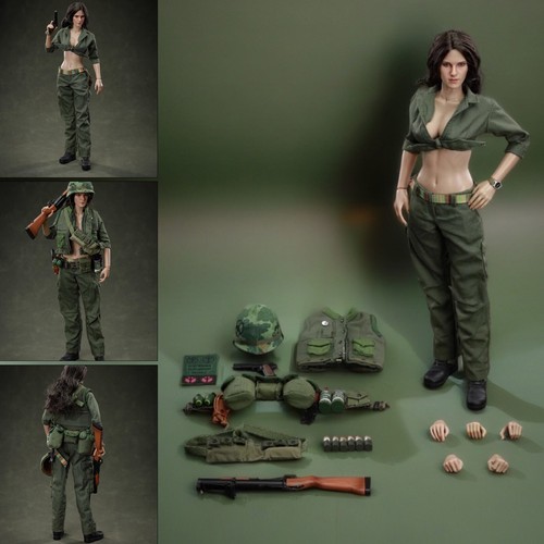 New 1/6 Female Soldier Vietnam War 12" Action Figure in StockPgzN - Picture 2 of 12