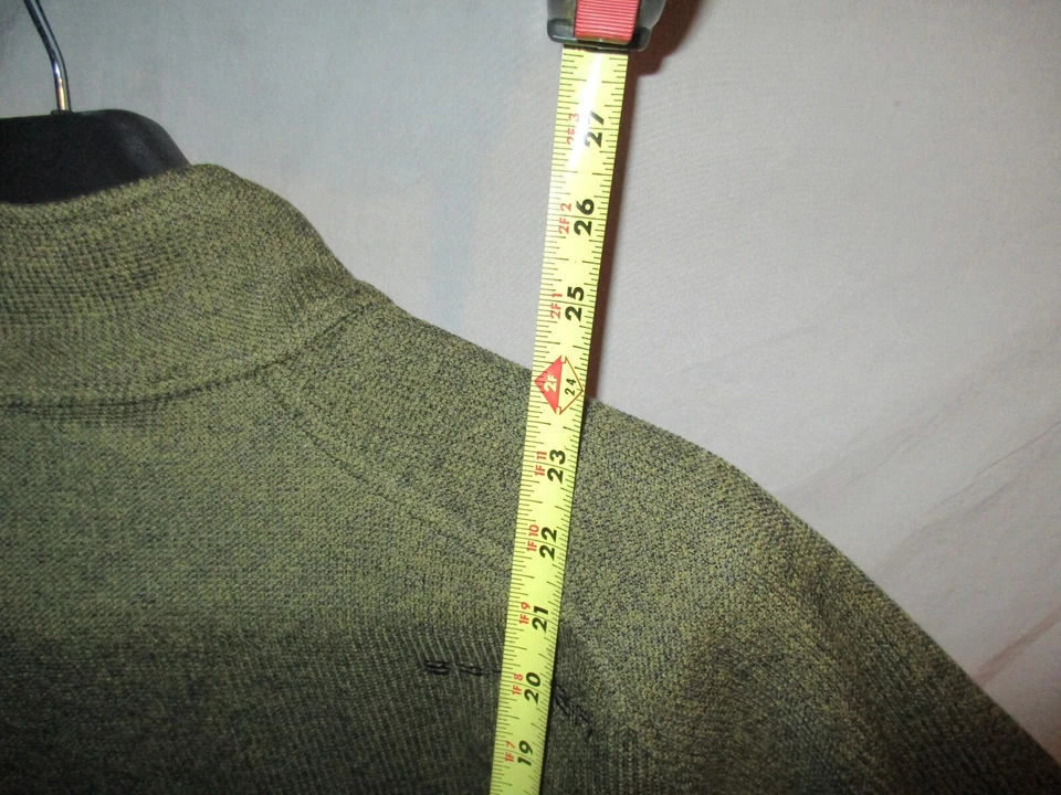 Spyder Active Hombre’s Suéter Pullover Performance Active 1/2 Cremallera Verde Negro Foto 4 de 4