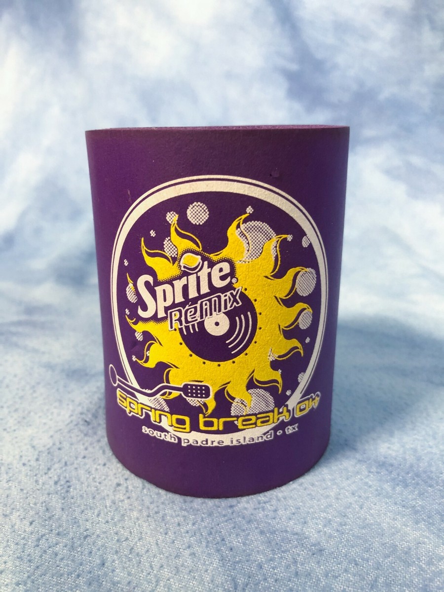 2004 Sprite Remix Spring Break Koozie Drink Can Holder Soda
