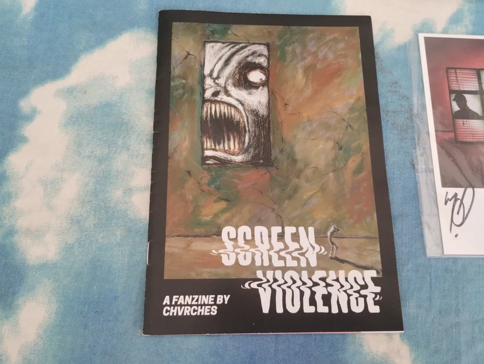 Chvrches – Screen Violence BLUE VINYL LP + FANZINE+SIGNED CARD# - Image 4 of 4