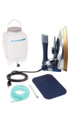 Silver Star 1300 Watts 220V Electric Steam Iron Es-300L With 4.0 L.Water Tank