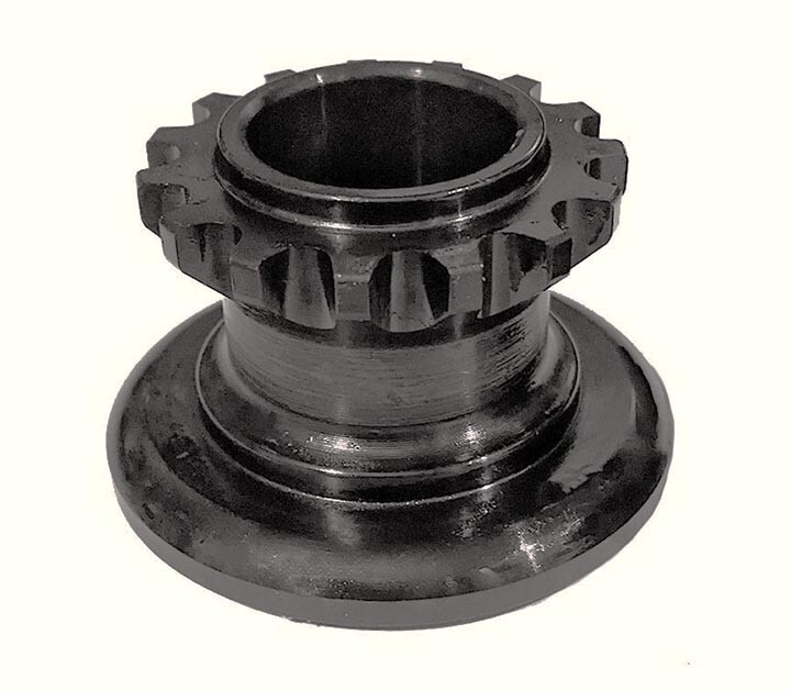BLACK Springer CROWN NUT for 1939 - 1948 Harley Knucklehead UL